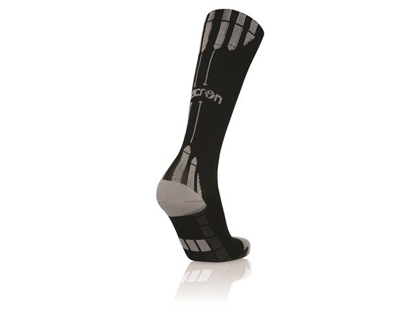 Endurance Socks BLK/GRY M Høye løpesokker - Unisex 