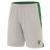 Tempel Match Day Short WHT/GRN M Teknisk kampshorts - Unisex 