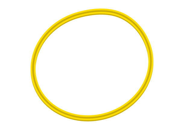 Speed Ring YEL 50CM Koordinasjonsring 