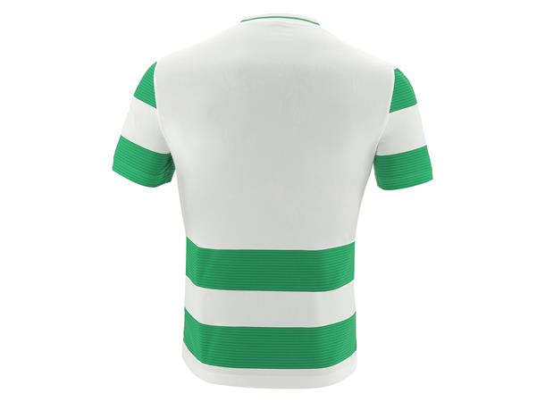 Alcyon Shirt Shortsleeve HVIT/GRØNN M Teknisk T-skjorte i ECO-tekstil 