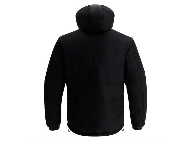 Andes Bomber Jacket BLK 3XS Quiltet bomberjakke med hette - Unisex 