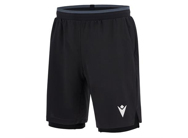 Matias II Icon shorts BLK S Teknisk kamp og treningsshorts - Unisex 