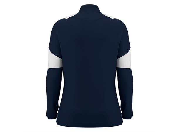 Chantico 1/4 Zip Top Wmn NAV/WHT M Teknisk treningsgenser til dame 