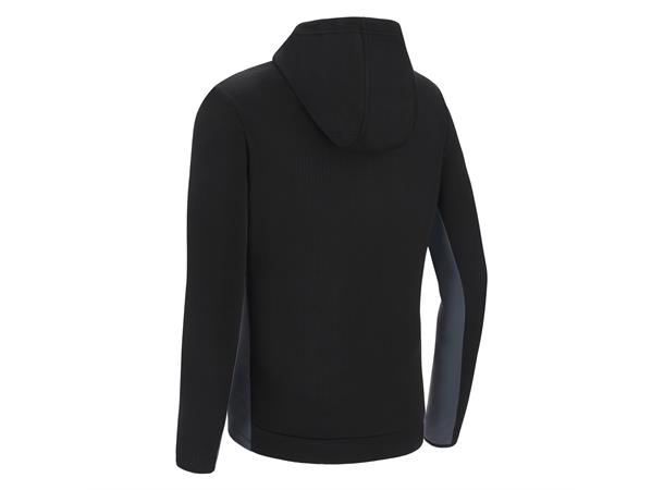 Success Full Zip Hooded Top BLK/ANT M Teknisk hettejakke - Unisex 