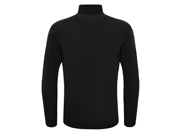 Fraser 1/4 Zip Top BLK/WHT S Teknisk treningsgenser - Unisex 