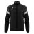 ODIN full zip top BLK/WHT 3XS Jakke med kontrastdetaljer 