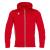 Freyr Hoody Full Zip Top RED XXL Overtrekksjakke - Unisex 